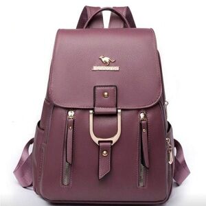 Beautiful nwt purple backpack/purse